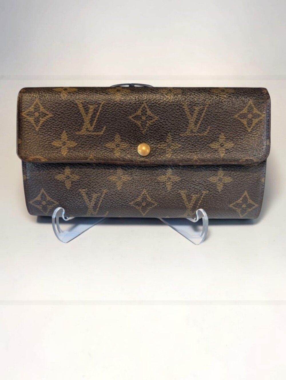 Louis Vuitton Sarah Monogram Long Wallet Vintage 2005